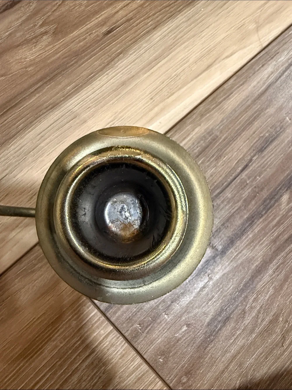 Brass Heart Wall Candle Holders - Set of 2